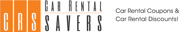 CarRentalSavers.com Logo, car rental coupons and car rental discounts.